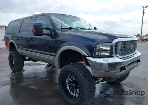 2000 Ford Excursion Limited z USA, uszkodzony, nr VIN 1FMNU43S8YEB25983